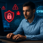 man sitting on a laptop 3